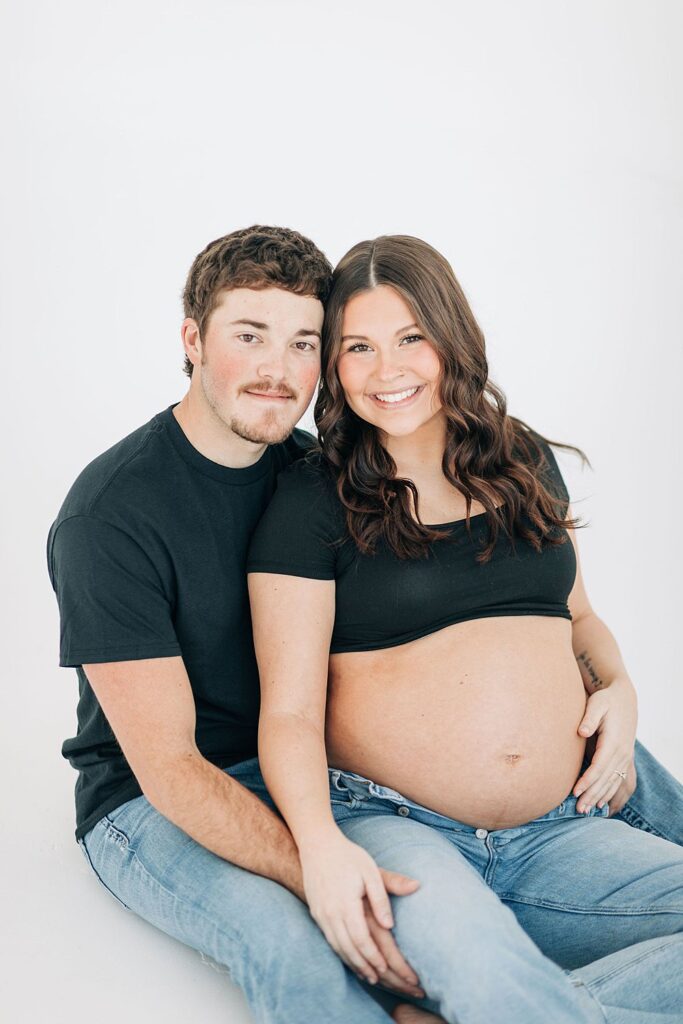 Third Daughter Studio Maternity Session; photographer and videographer team based in Tennessee and Georgia; David and Drew Photo and Video